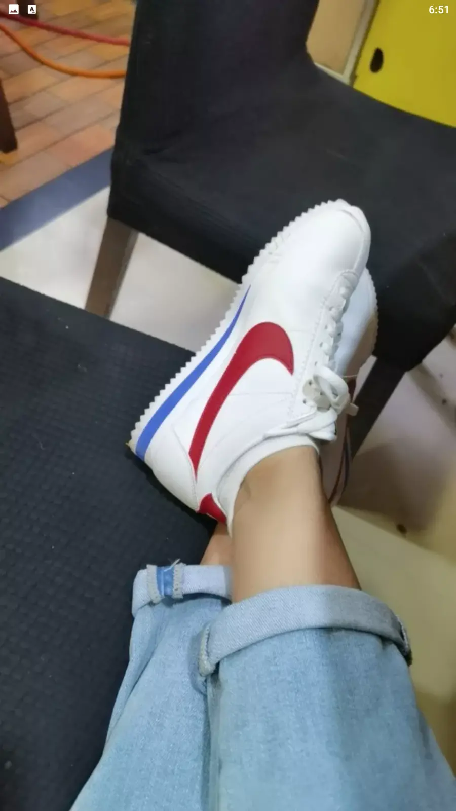 Giày Nike Cortez Basic Leather OG 'Forrest Gump' 882254-164 - Ảnh 3