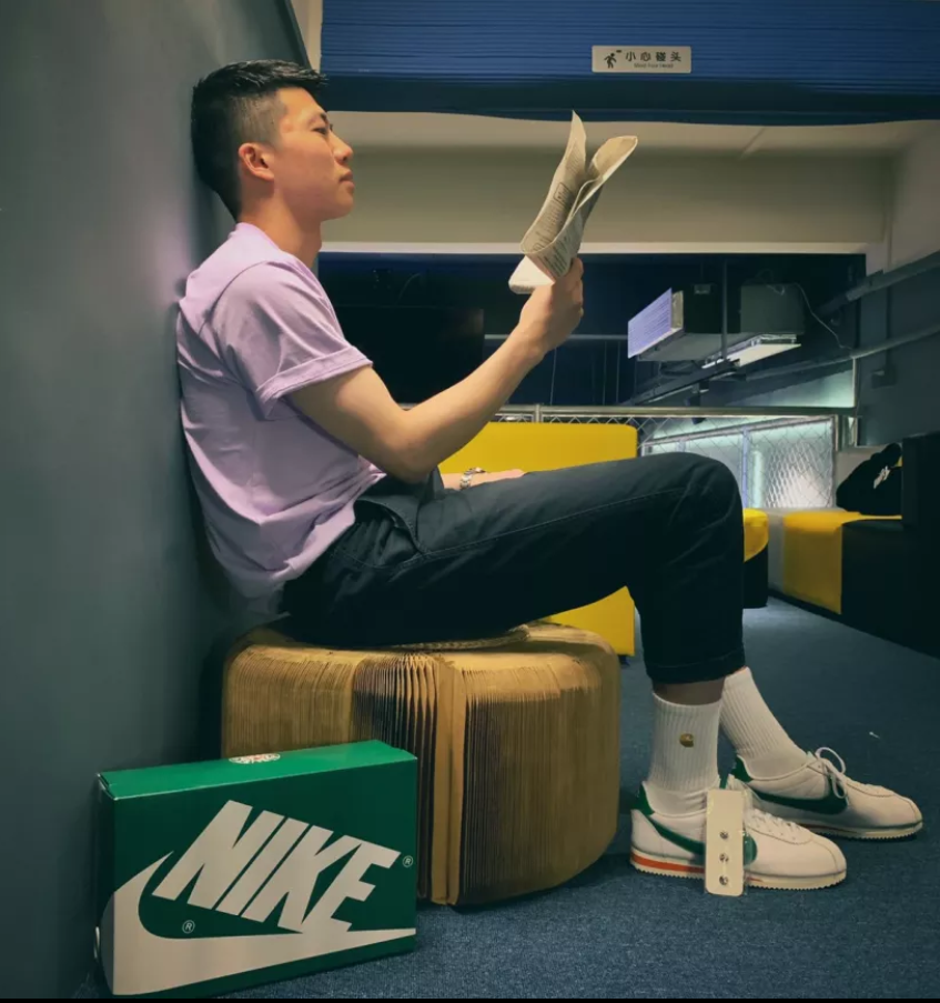 Giày Nike Stranger Things x Cortez 'Hawkins High' CJ6106-100 - Ảnh 5