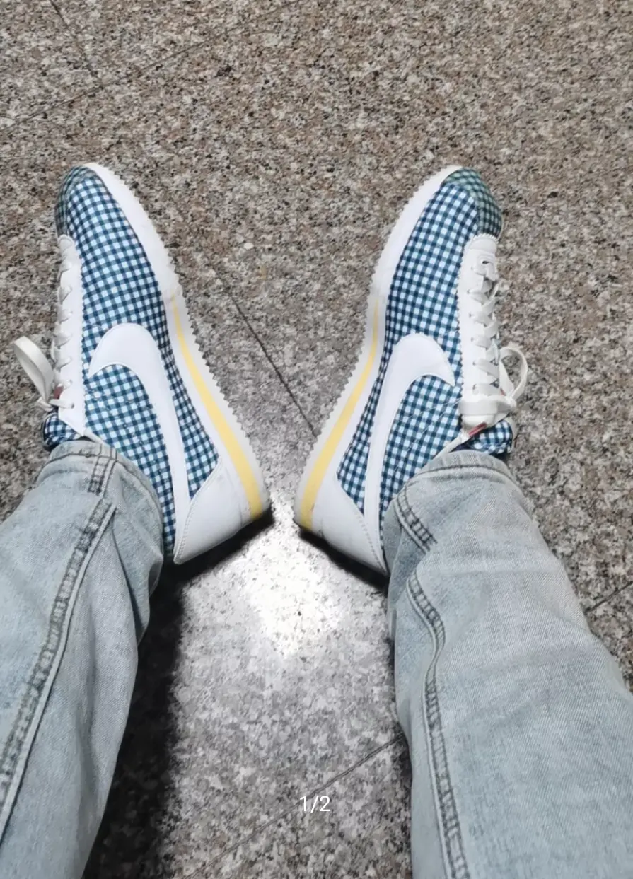 Giày Nike Wmns Classic Cortez QS 'Blue Force' BV4890-101 - Ảnh 4