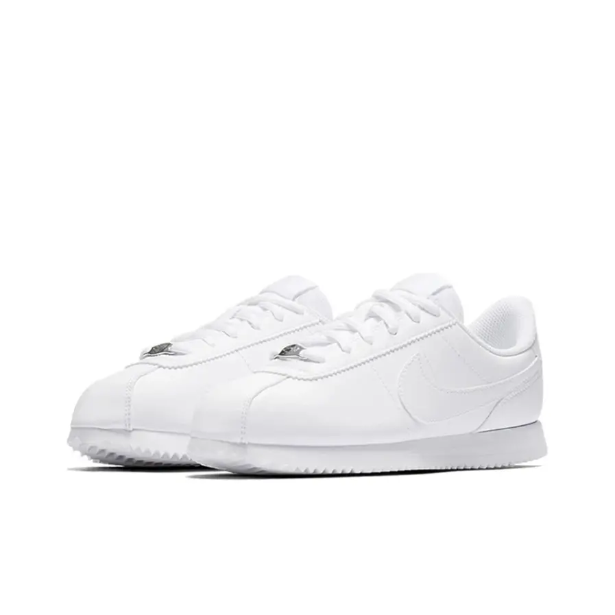 Alternative view of Giày Nike Cortez 'All White' 904764-100