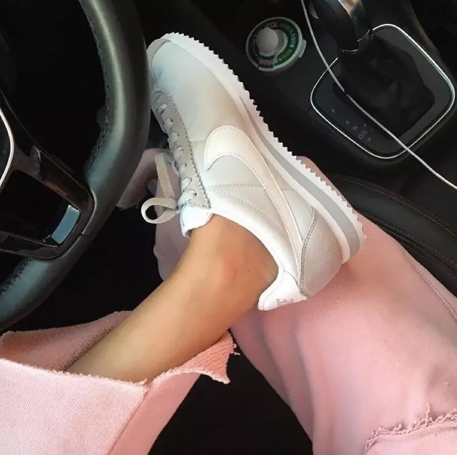 Giày Nike Cortez 'All White' 904764-100 - Ảnh 3