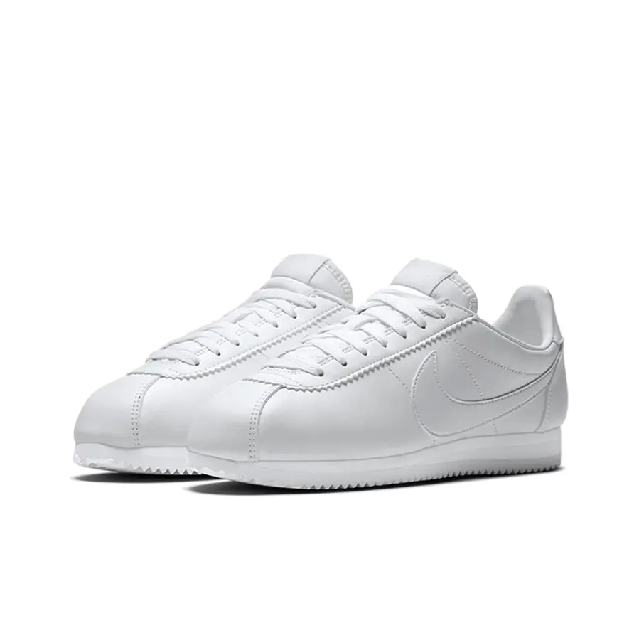 Alternative view of Giày Nike Wmns Classic Cortez Leather 'White' 807471-102