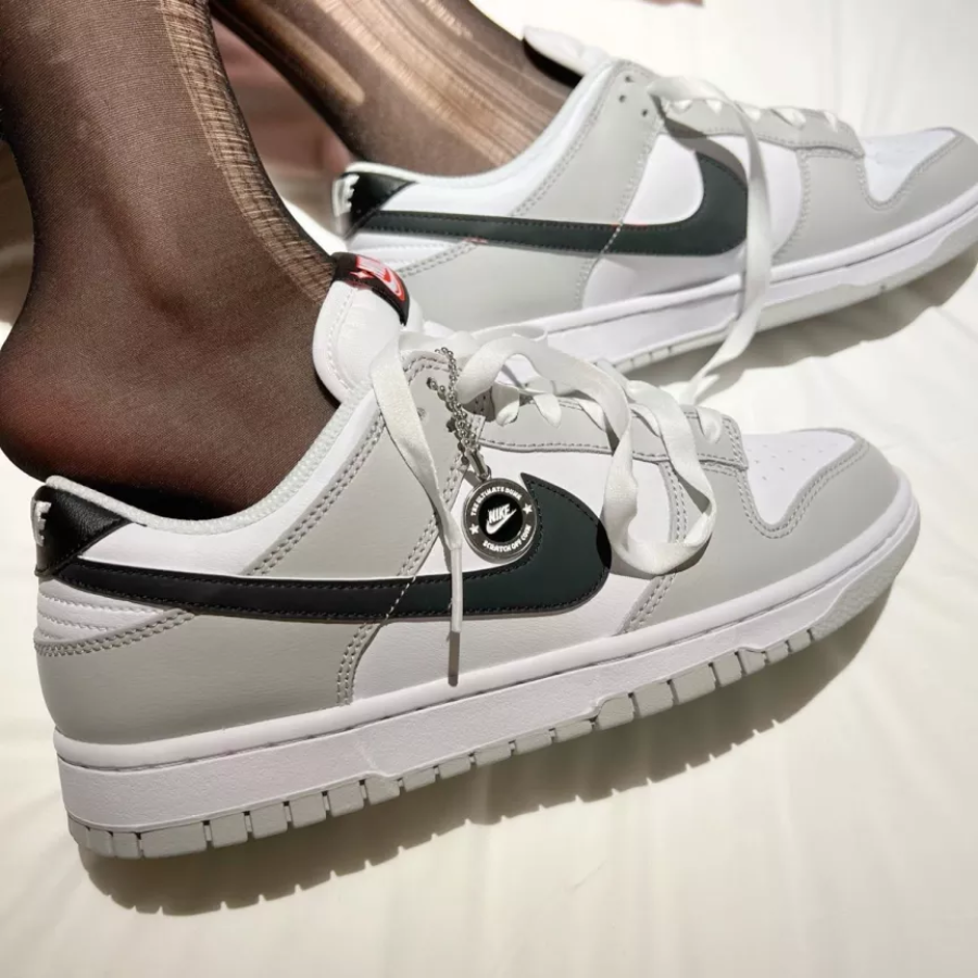 Giày Nike Dunk Low Retro SE Jackpot 'Grey Fog' DR9654-001 - Ảnh 7