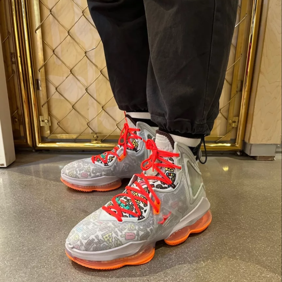 Giày Nike Lebron XIX 19 'Gray' DC9341-001 - Ảnh 2