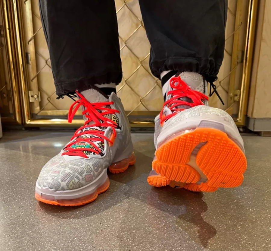 Giày Nike Lebron XIX 19 'Gray' DC9341-001 - Ảnh 4