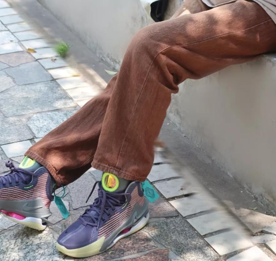 Giày Nike Air Zoom G.T. Jump EP 'Purple' DC9039-500 - Ảnh 4