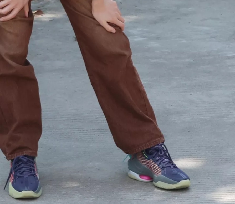 Giày Nike Air Zoom G.T. Jump EP 'Purple' DC9039-500 - Ảnh 5