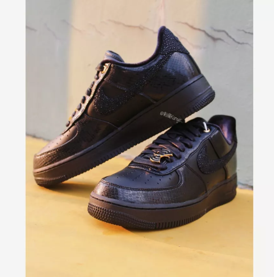 Giày Nike Air Force 1 'Black' DX6035-001 - Ảnh 4
