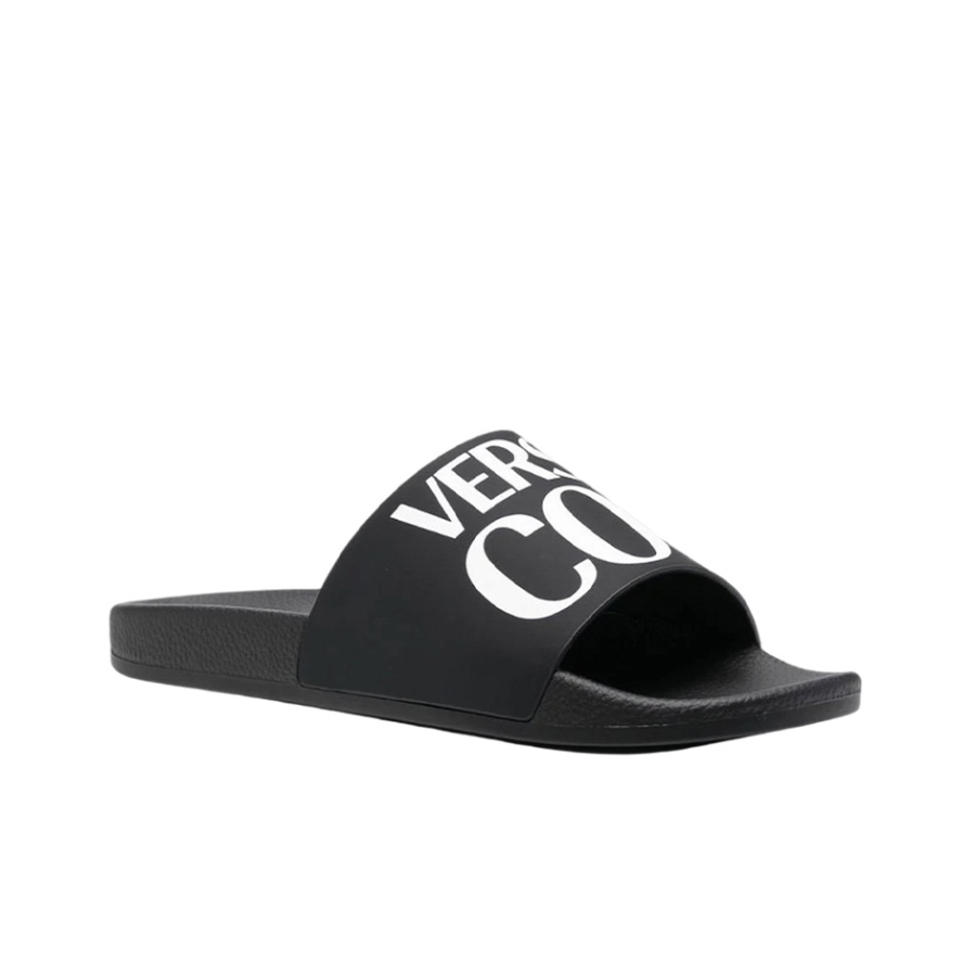 Dép Versace Jeans Couture Slides 'Black' 72YA3SQ6-ZS201-899 - Ảnh 2