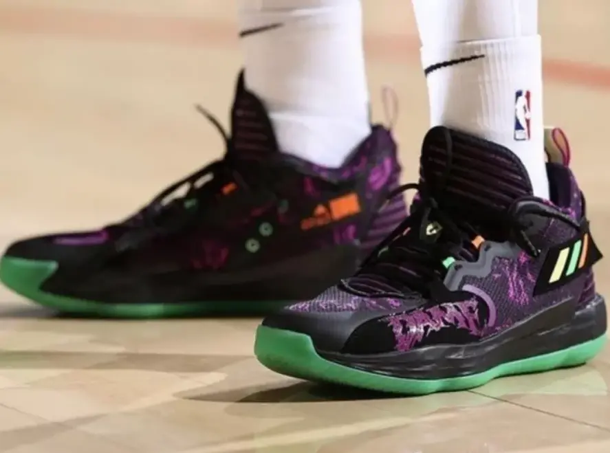 Alternative view of Giày Adidas Dame 7 Extply 'Halloween' H67750