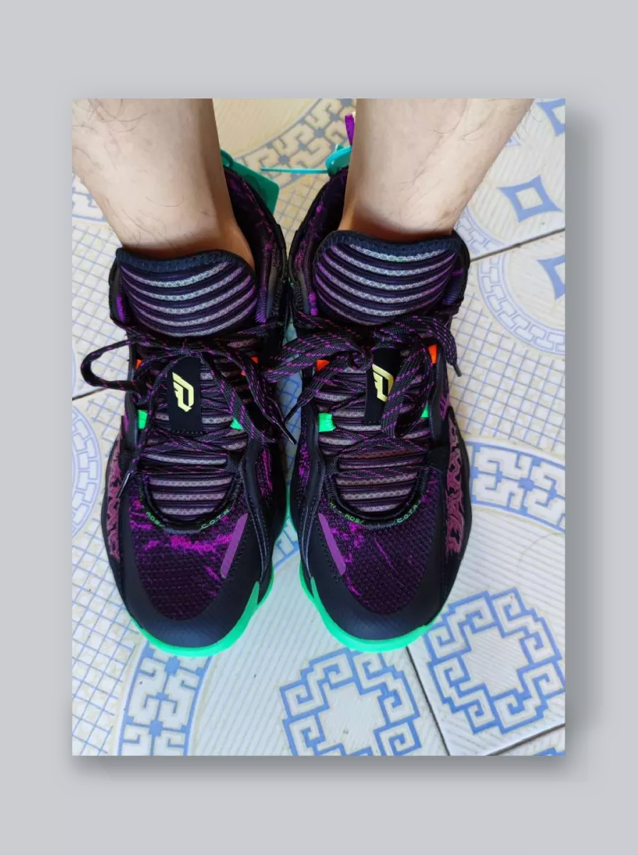 Giày Adidas Dame 7 Extply 'Halloween' H67750 - Ảnh 4