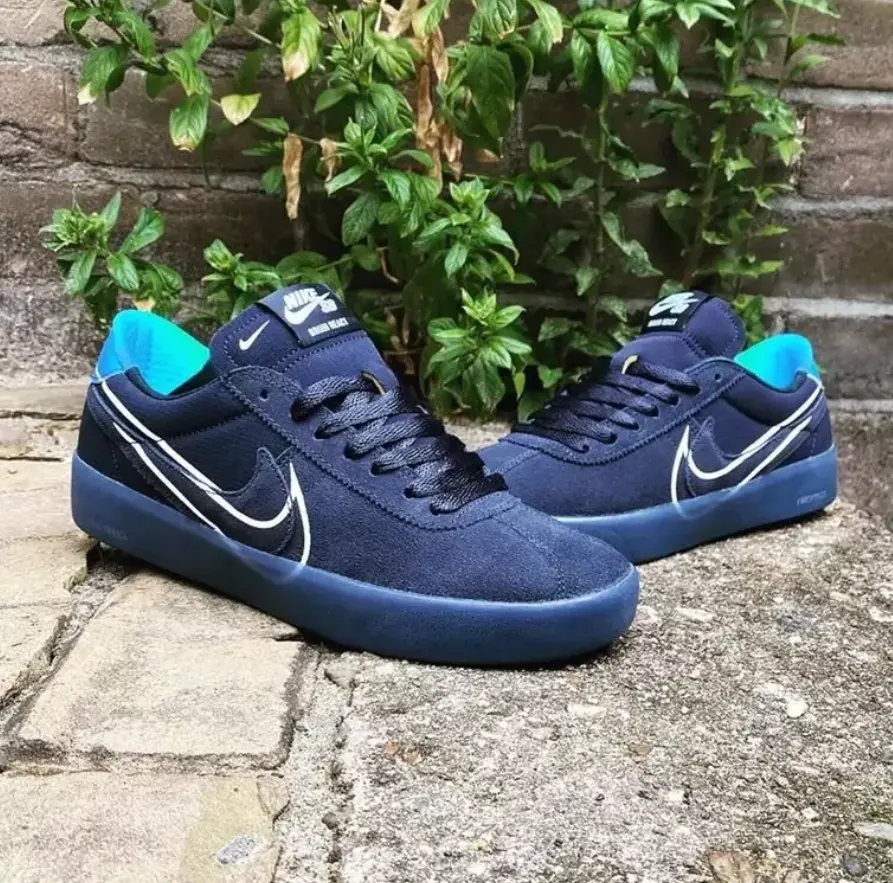 Giày Nike SB Bruin React T Dark Obsidian CV5980-400 - Ảnh 3