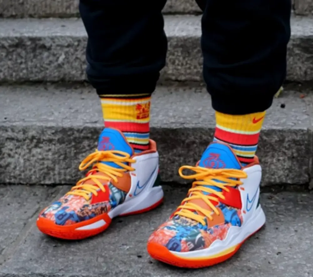 Giày Nike Kyrie 8 EP 'KyD Multicolor' DC9134-100 - Ảnh 4