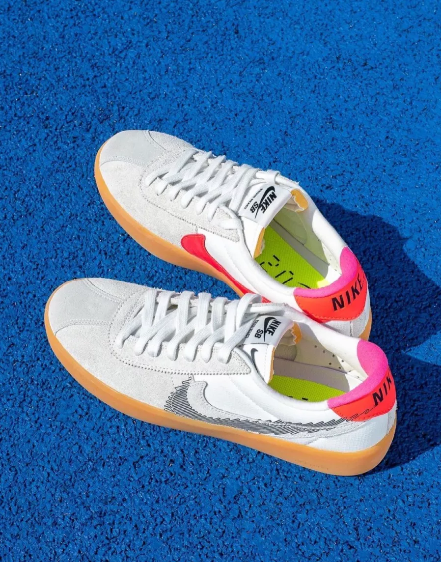 Giày Nike Bruin React T SB 'Rawdacious Summit White' CV5980-101 - Ảnh 3