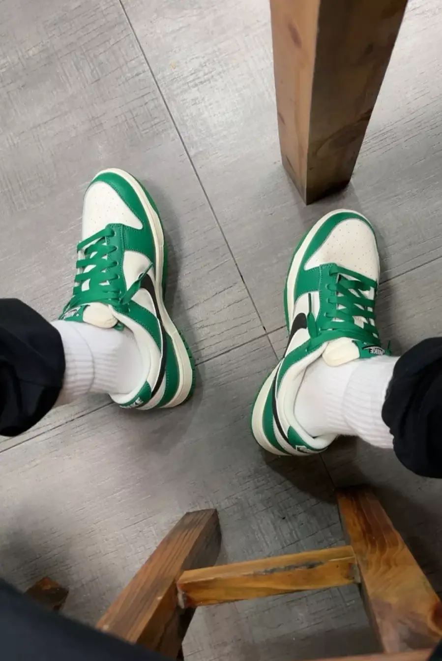 Giày Nike Dunk Low Retro SE Jackpot 'Malachite' DR9654-100 - Ảnh 3
