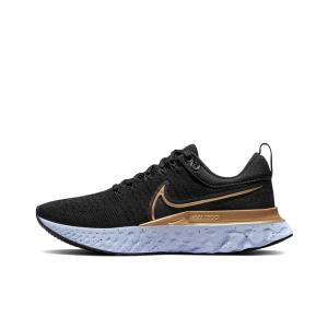Alternative view of Giày Nike Wmns React Infinity Run Flyknit 2 'Black Metallic Gold' CT2423-009