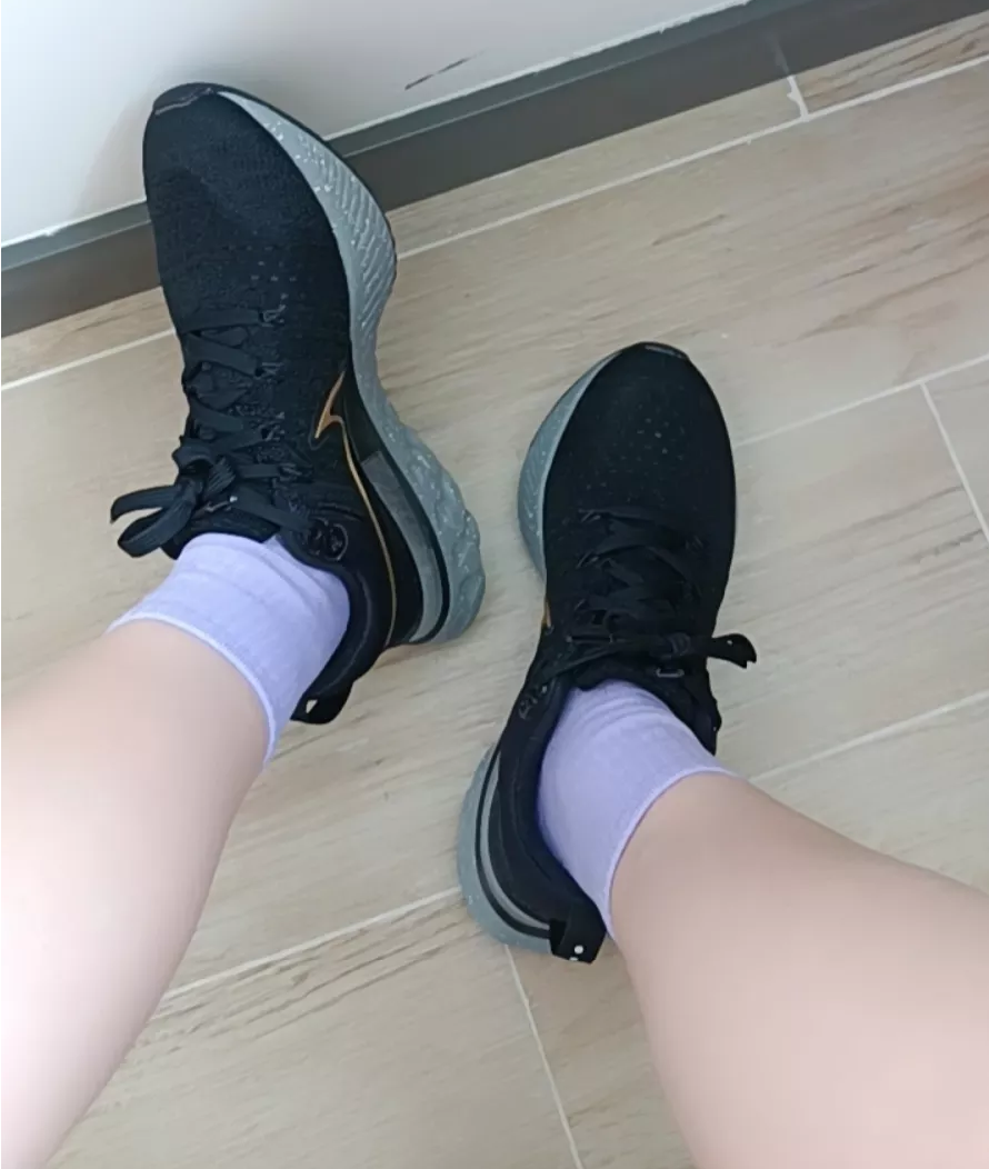 Giày Nike React Infinity Run Flyknit 2 'Black Metallic Gold' CT2357-009 - Ảnh 5