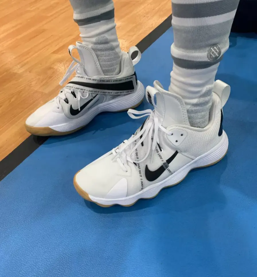 Giày Nike Wmns React HyperSet 'White Black Gum' CI2956-100 - Ảnh 5