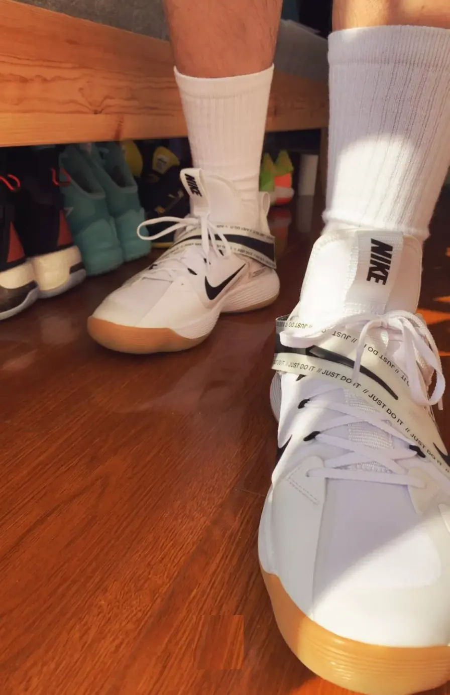 Giày Nike Wmns React HyperSet 'White Black Gum' CI2956-100 - Ảnh 4