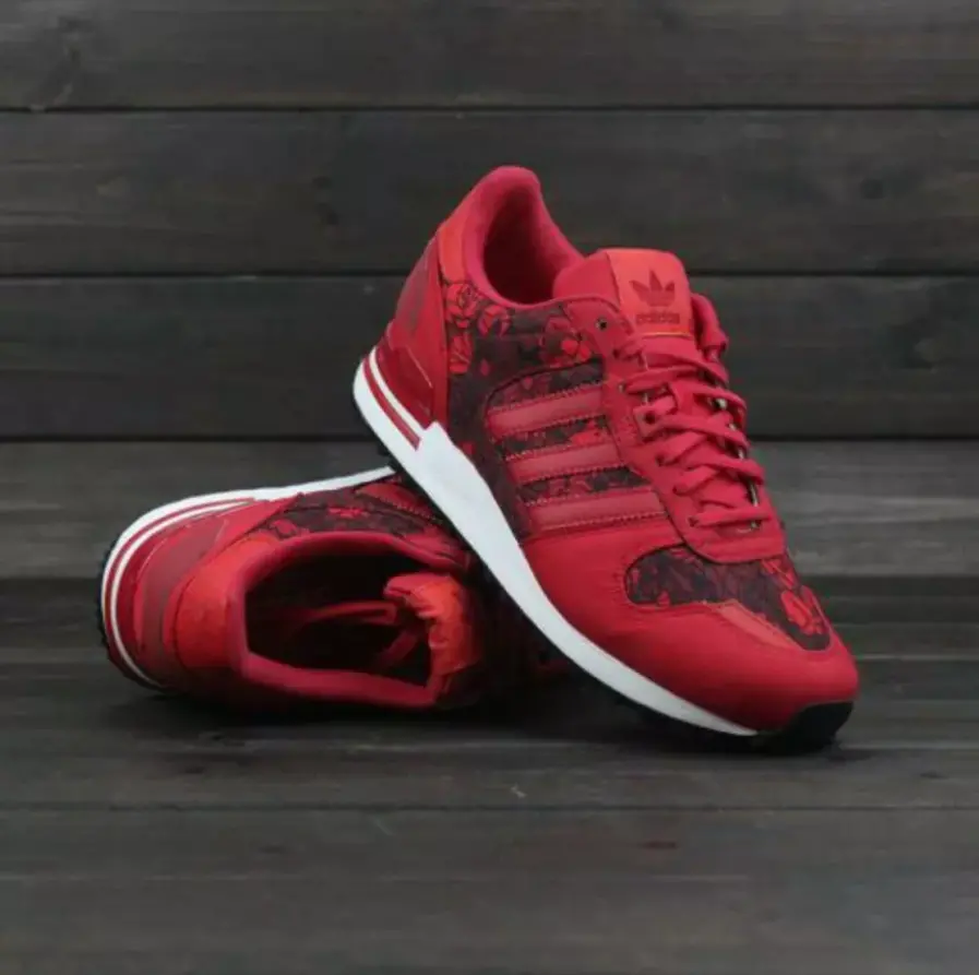 Giày Adidas ZX 700 'Red Velvet' BA9312 - Ảnh 3