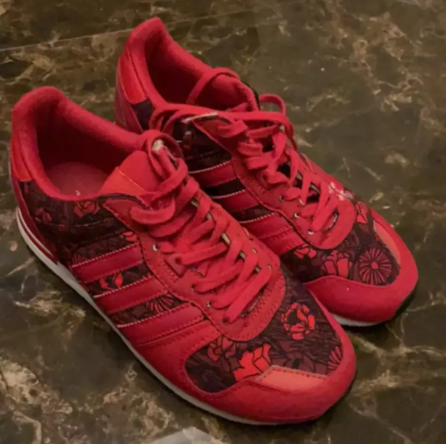 Giày Adidas ZX 700 'Red Velvet' BA9312 - Ảnh 4