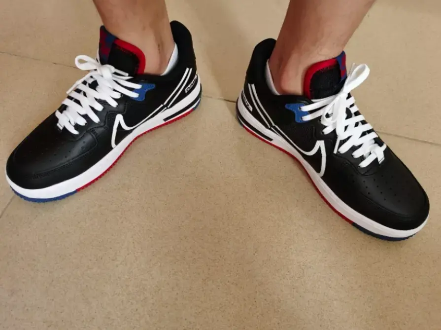 Giày Nike Air Force 1 React SU GS 'Black Gym Red' CT5117-002 - Ảnh 3