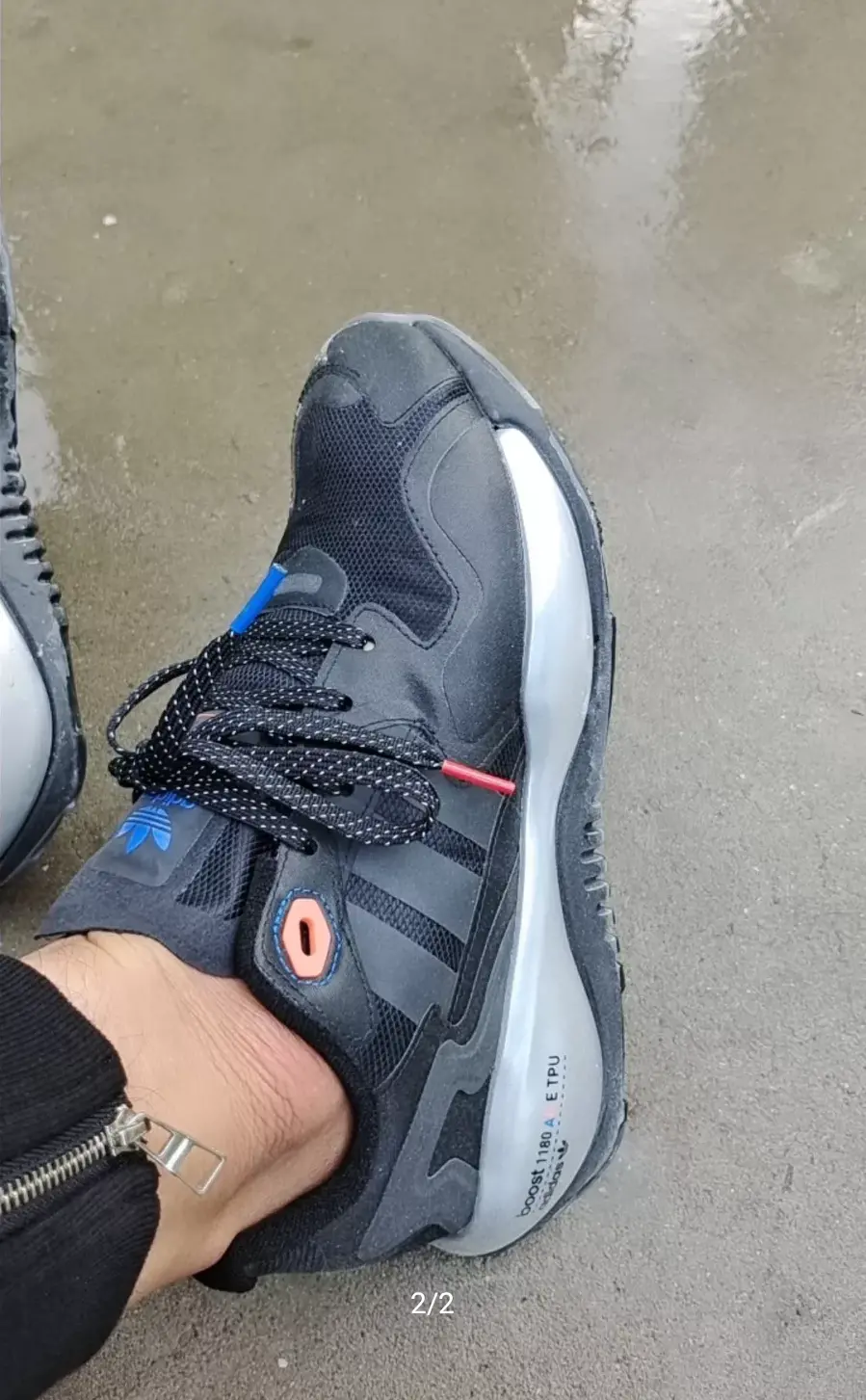 Giày Adidas ZX Alkyne 'Black Silver' FX6225 - Ảnh 5
