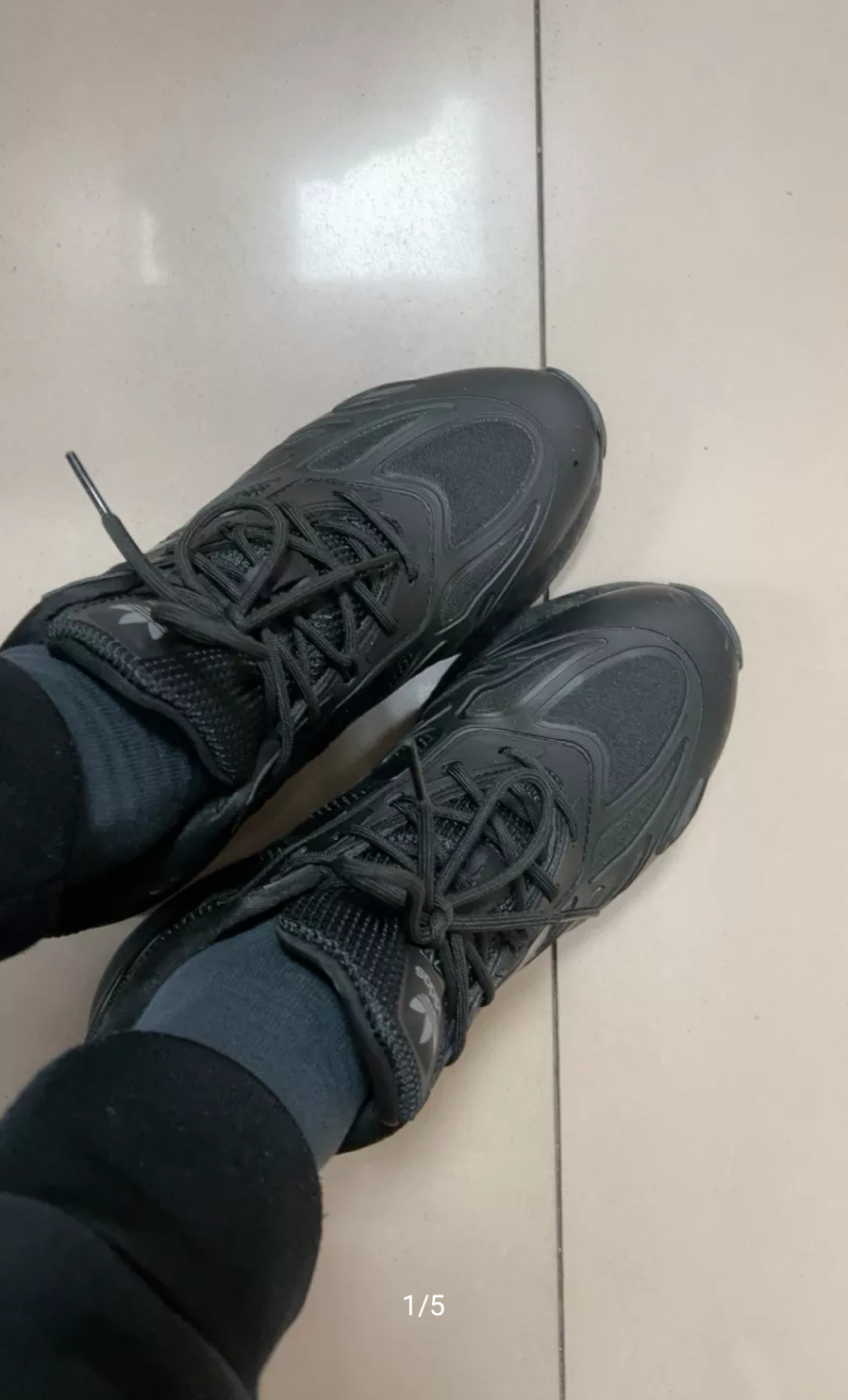 Giày Adidas ZX 2K Boost 2.0 'Triple Black' GZ7740 - Ảnh 4