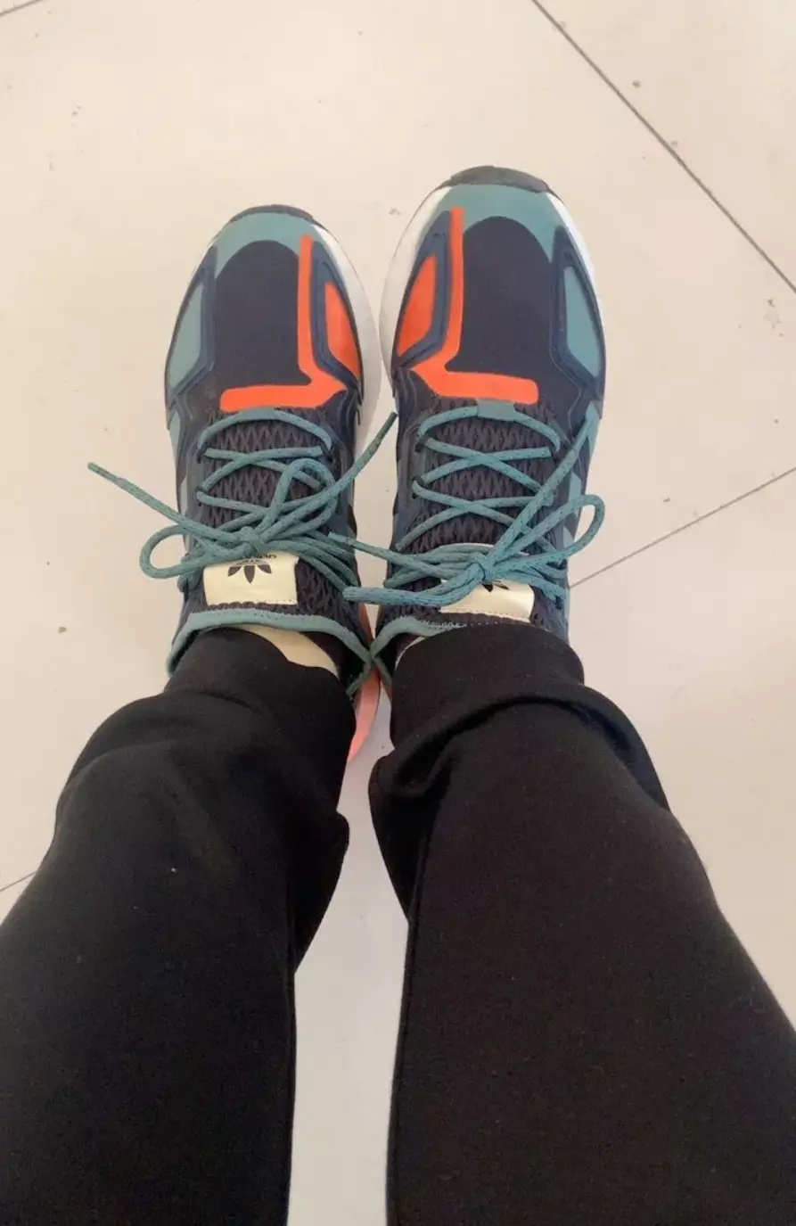 Giày Adidas ZX 2K Boost 'Black Tech Emerald' FZ0218 - Ảnh 5