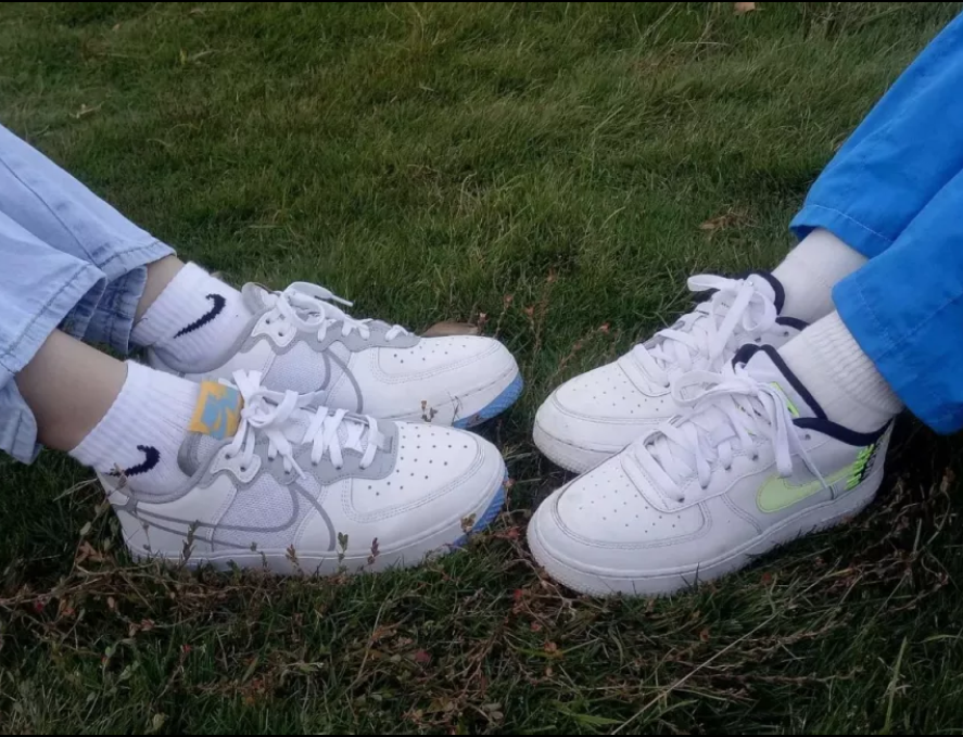 Giày Nike Air Force 1 React ' White Light Smoke Grey ' CT5117-102 - Ảnh 4