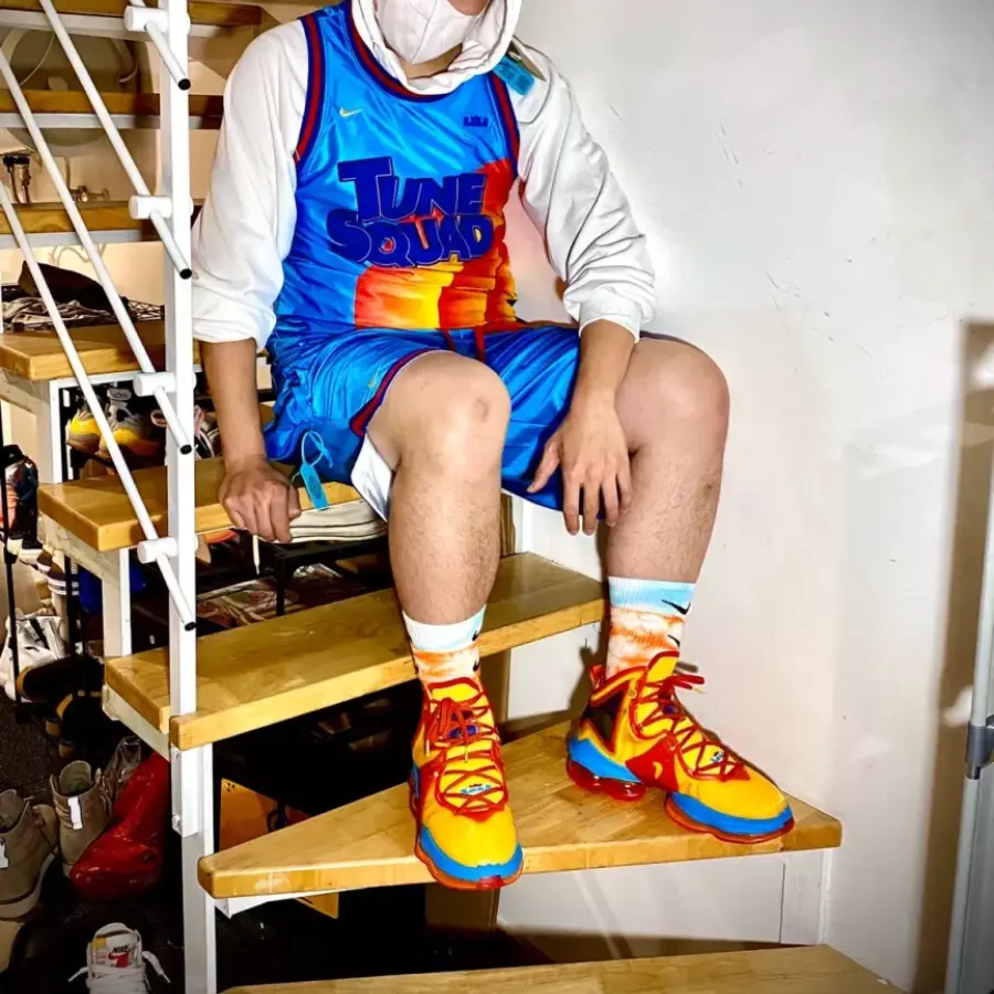 Giày Nike Space Jam x LeBron 19 EP 'Tune Squad' DC9342-800 - Ảnh 4