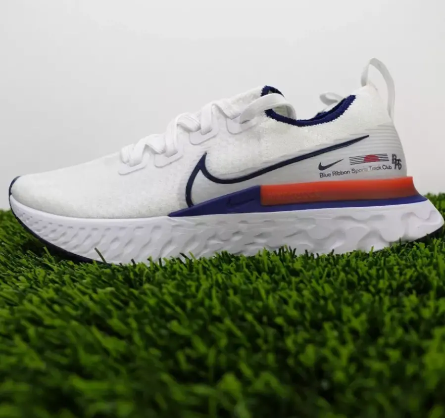Alternative view of Giày Nike React Infinity Run Flyknit 'Blue Ribbon Sports' CW7597-100
