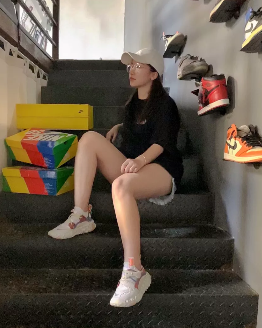 Giày Nike ISPA OverReact Flyknit 'Light Bone' CD9664-100 - Ảnh 4