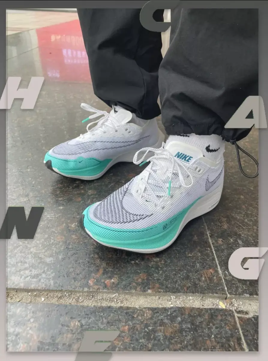Alternative view of Giày Nike Zoomx Vaporfly Next% 2 'Aurora Green' CU4123-101