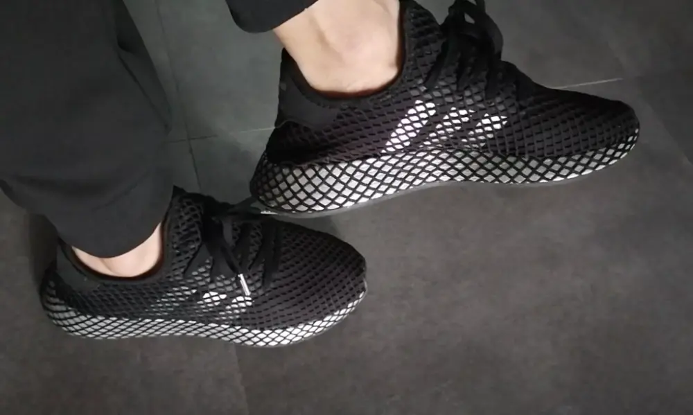 Giày Adidas Deerupt Runner W 'Black' CG6088 - Ảnh 4