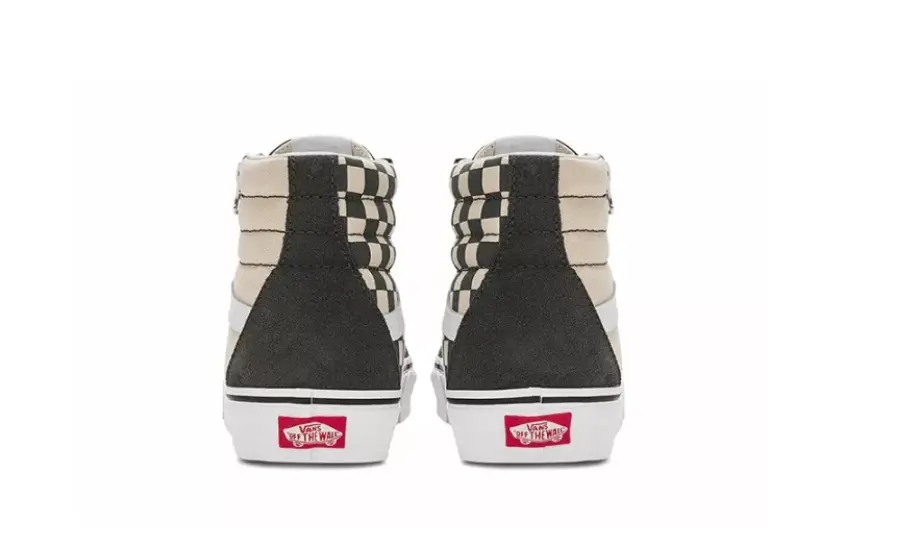 Giày Vans Sk8 Hi Reissue Side Zip 'Milk Tea' VN0007NZTWH - Ảnh 7