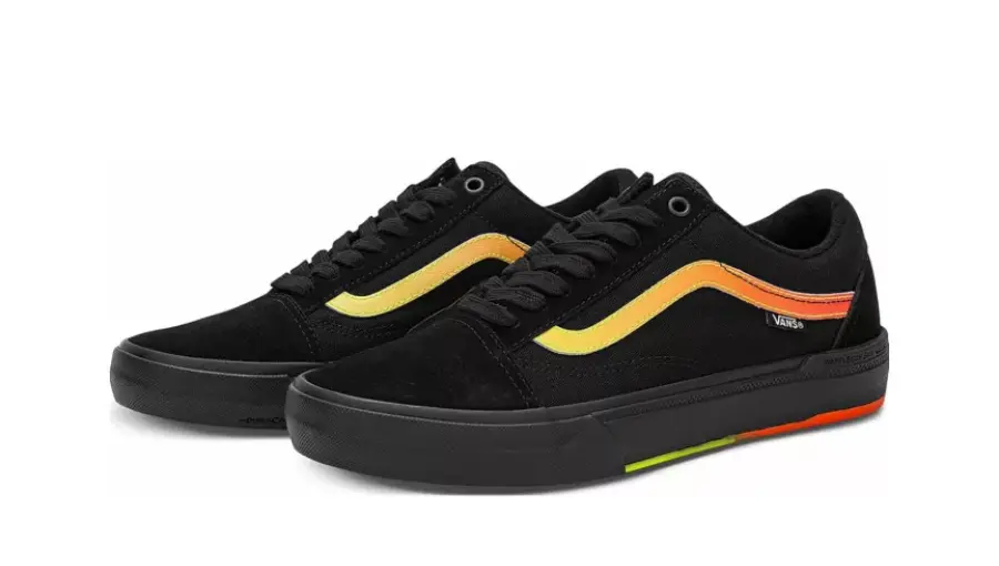 Giày Vans Old Skool 'Black Orange' VN0005UZBLK - Ảnh 4