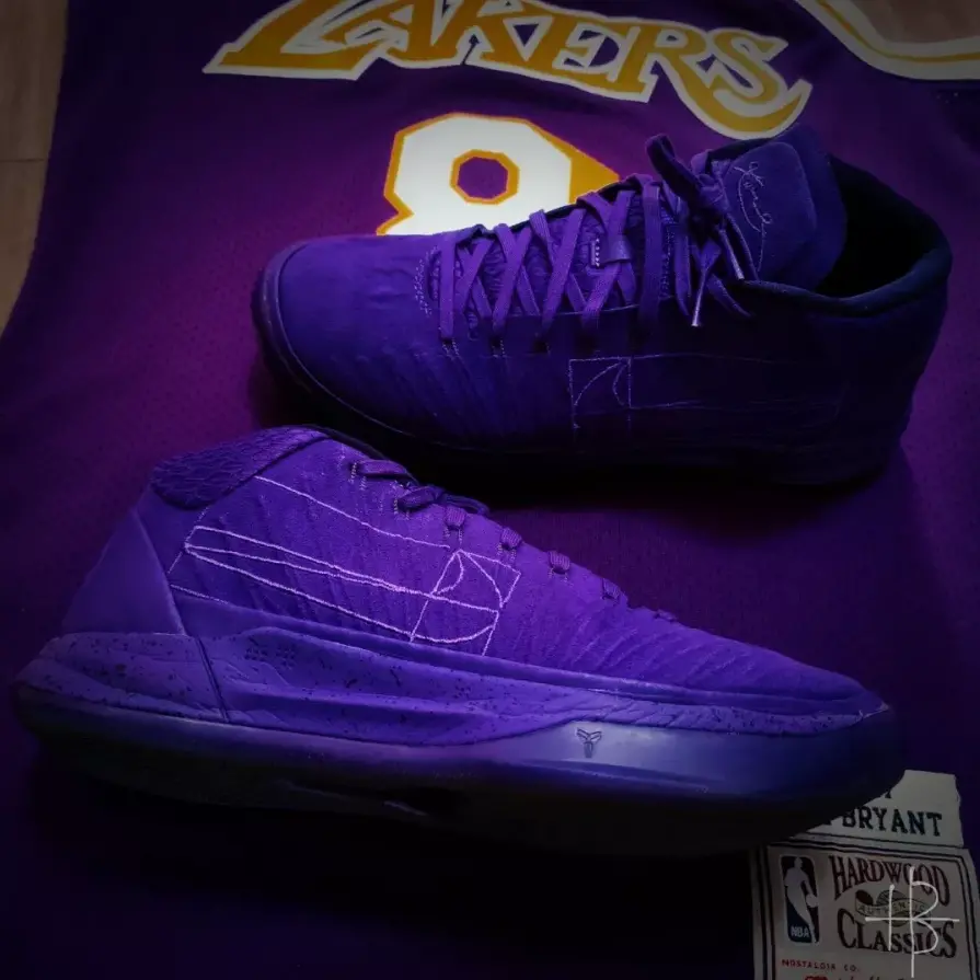 Giày Nike Kobe A.D. Mid Fearless 'Purple' 922484-500 - Ảnh 4