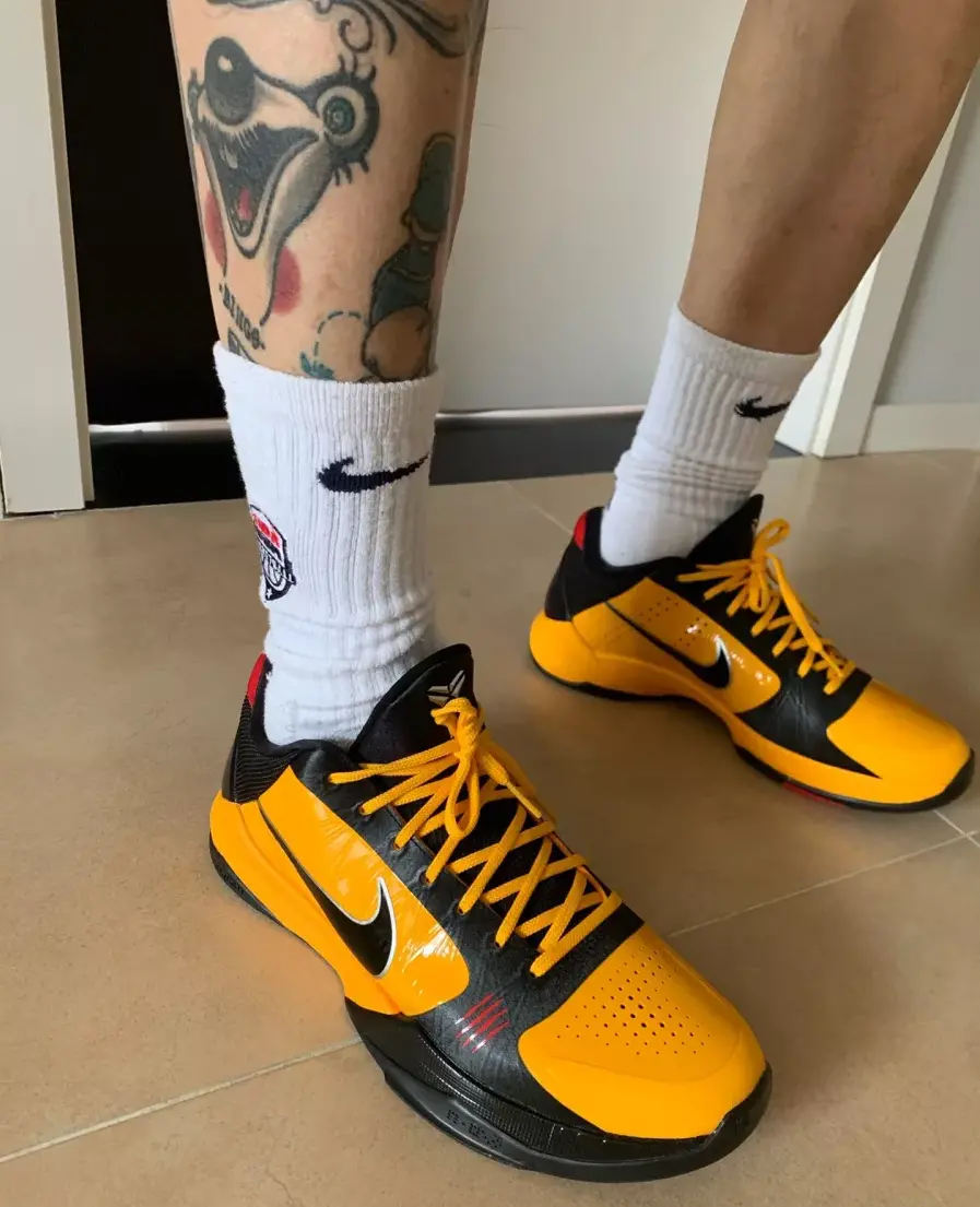 Giày Nike Zoom Kobe 5 Protro ‘Bruce Lee’ CD4991-700 - Ảnh 4