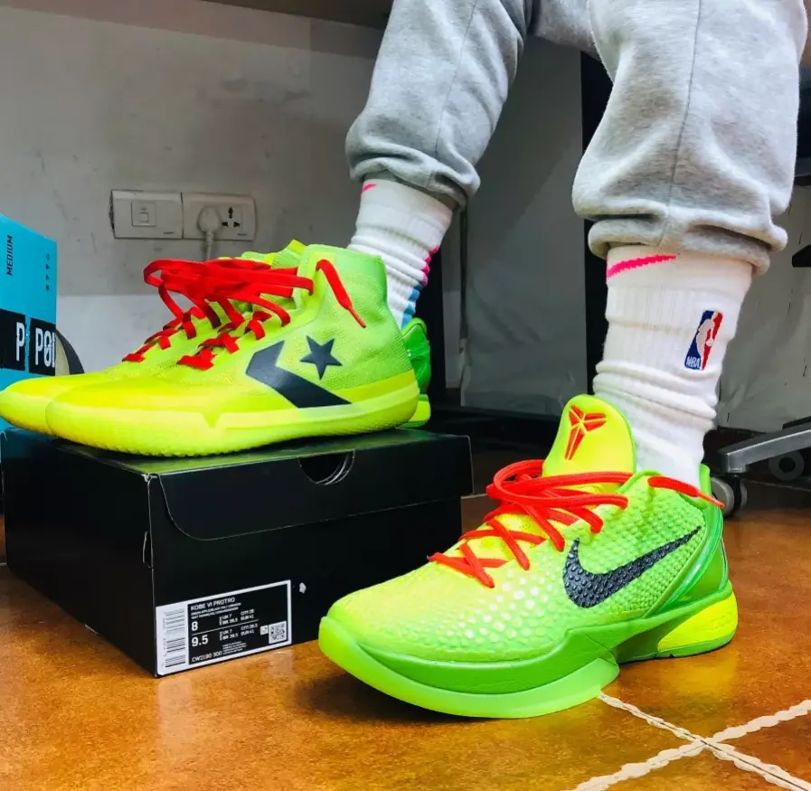 Alternative view of Giày Nike Zoom Kobe 6 Protro 'Grinch' CW2190-300