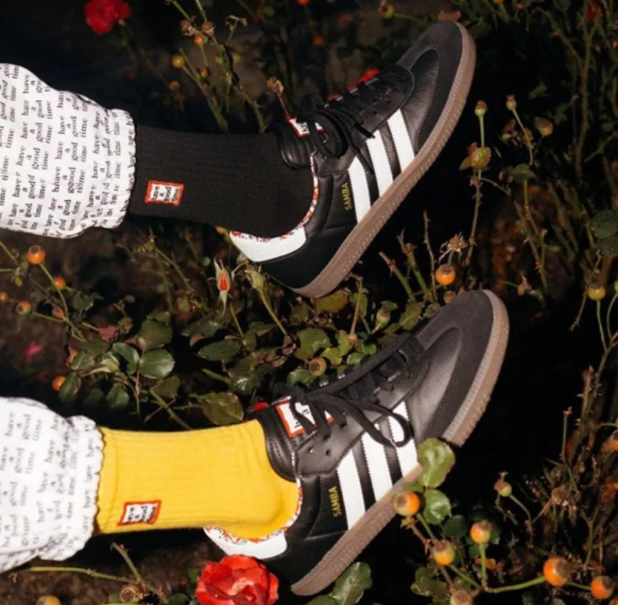 Giày Adidas Samba x Have A Good Time 'Black' BD7362 - Ảnh 4