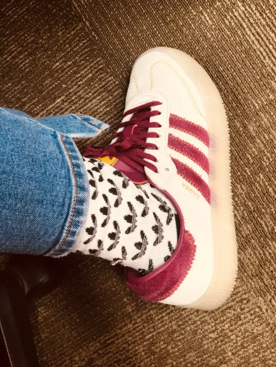 Giày Adidas Sambarose 'Power Berry' FZ3637 - Ảnh 5
