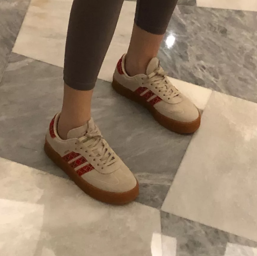 Giày Adidas Wmns Sambarose 'Brown' FU9746 - Ảnh 4