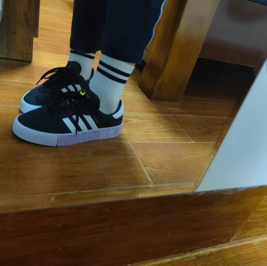 Giày Adidas Wmns Sambarose 'Purple Tint' EF4968 - Ảnh 4