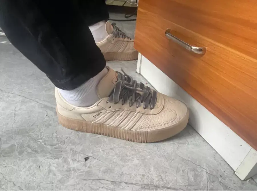 Giày Adidas Wmns Sambarose 'Grey Five' EF4970 - Ảnh 4