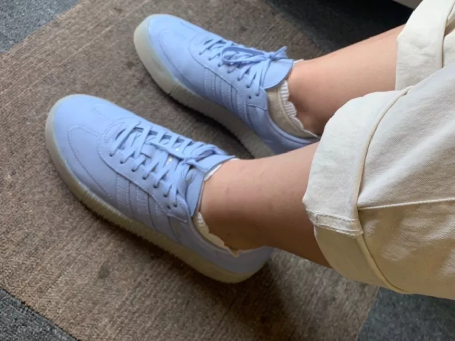 Giày Adidas Wmns Samba Rose 'Navy' EG9158 - Ảnh 2