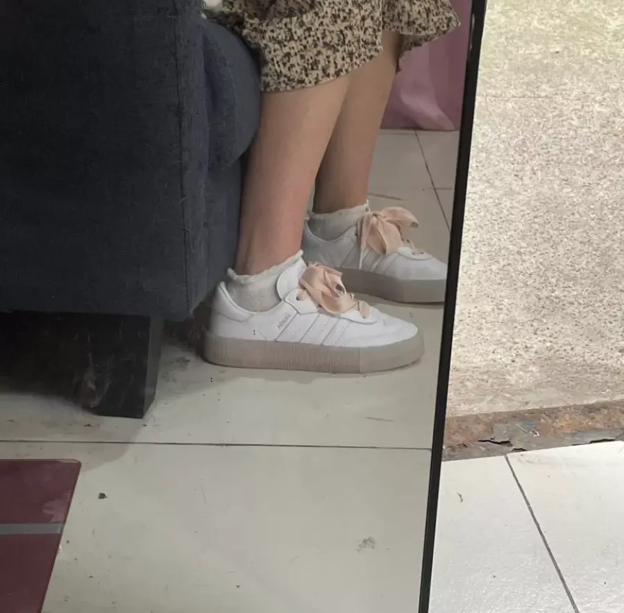 Giày Adidas Wmns Sambarose 'White Halo Pink' FY3030 - Ảnh 3