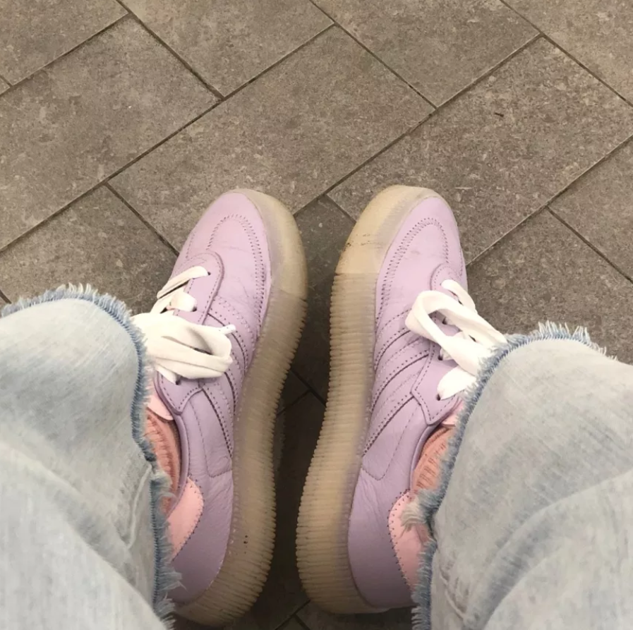 Giày Adidas Wmns Sambarose 'Clear Pink' FY3031 - Ảnh 4