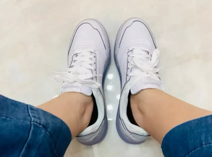 Giày Reebok Club C Legacy 'White Aqua' GZ0085 - Ảnh 3