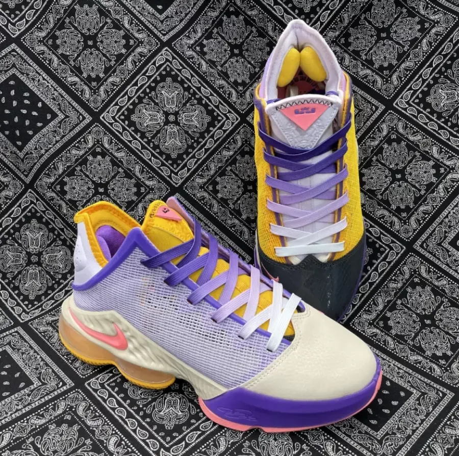 Giày Nike Lebron 19 Low 'Mismatch' DO9829-500 - Ảnh 3